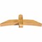 Ekena Millwork Bellingham Rough Sawn Timber Gable Bracket, Western Red Cedar, 60"W x 20"H x 6"D x 6"F, 8/12 Pitch GBW060X20X0606BEL00RWR - alternate 5